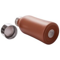 photo B Bottles Twin - Potter'S Clay - 350 ml - Double wall thermal bottle in 18/10 stainless steel 2